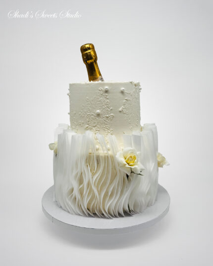 Champagne Celebration Cake